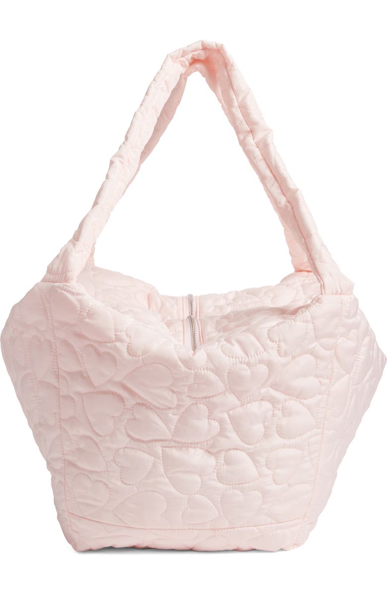 BP. Quilted Heart Tote, Main, color, Pink