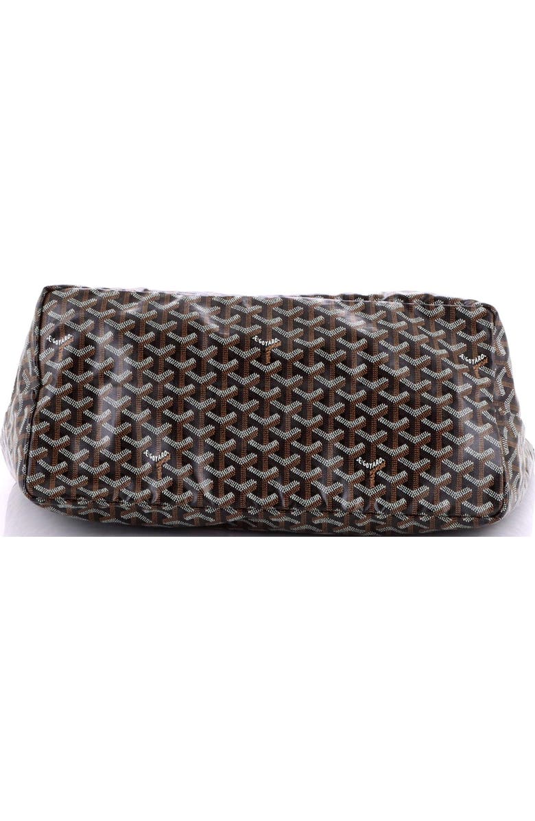 Pre-Owned Goyard Saint Louis Tote Coated Canvas GM, Alternate, color, Black