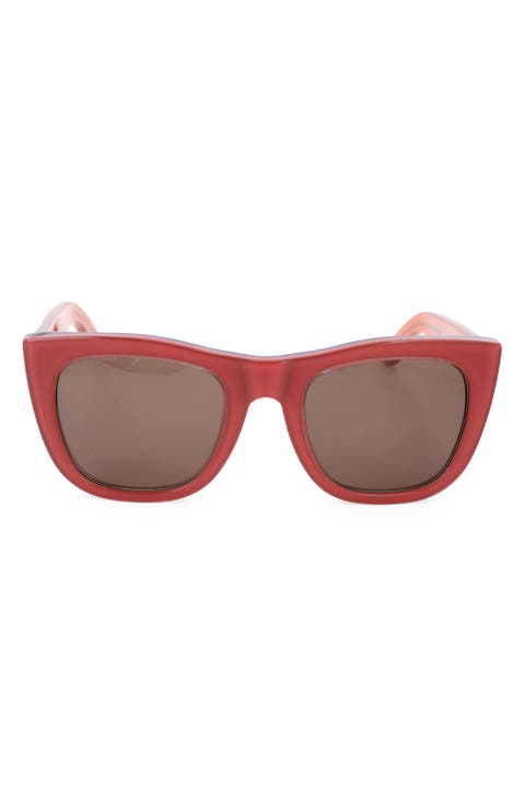 55mm Cat Eye Sunglasses