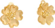 Juvell Flower Clip-On Earrings