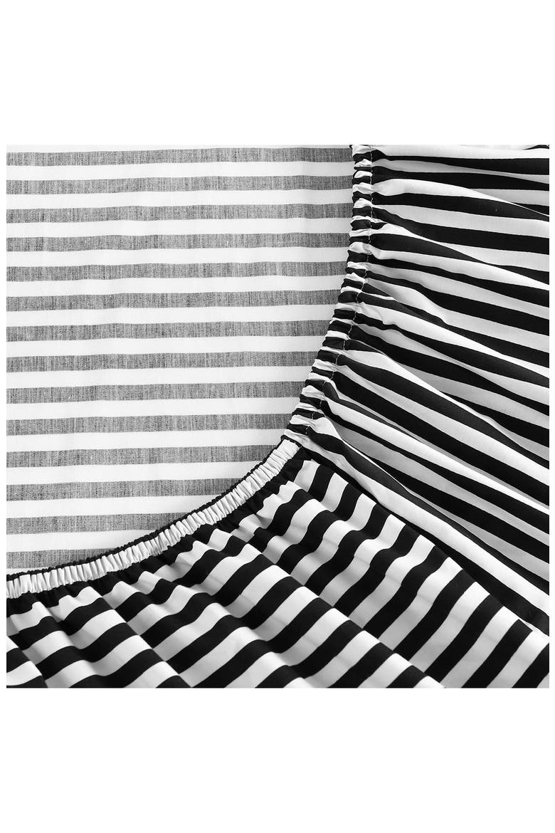 Ajo 200 Thread Count Cotton Sheet Set, Alternate, color, BLACK