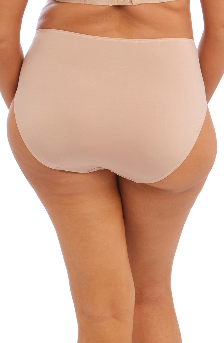 Elomi Smooth Full Briefs, Alternate, color, Sahara