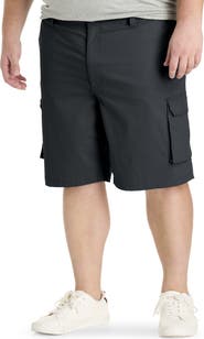 True Nation by DXL Big & Tall Stretch Ripstop Cargo Shorts