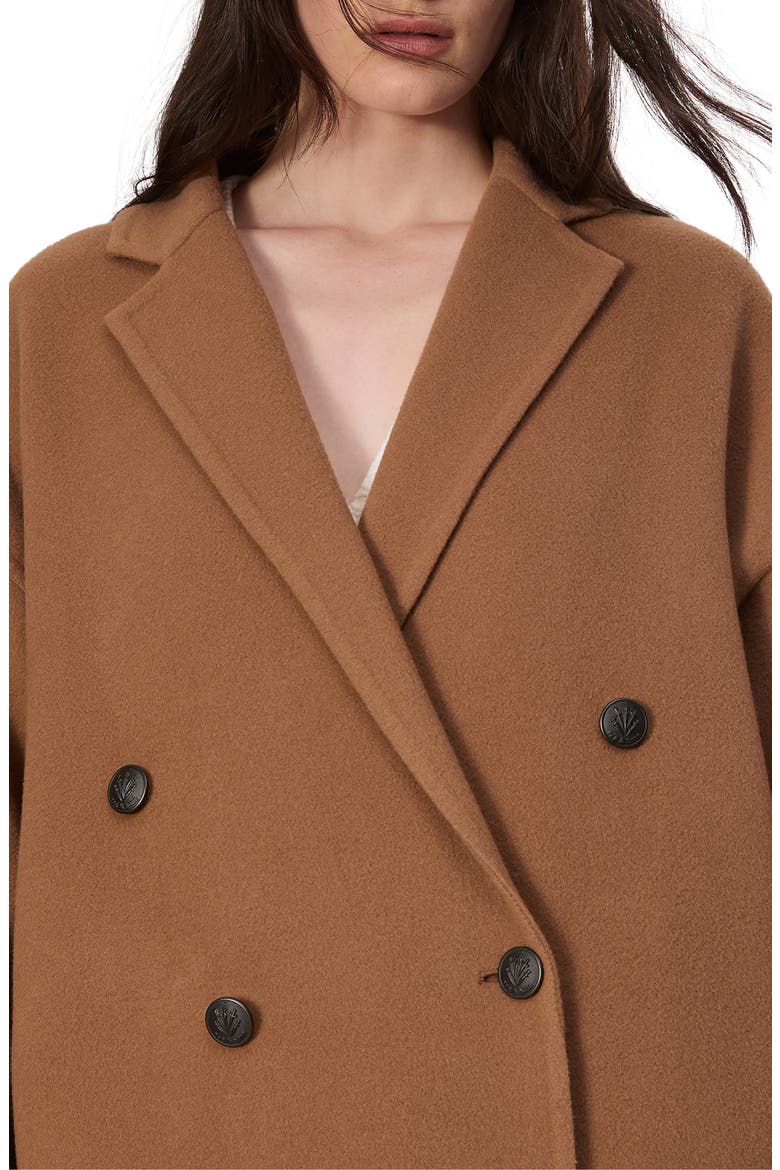 Thea Wool Blend Coat, Alternate, color, CAMEL