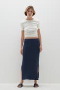 NAKED CASHMERE Aubrie Midi Skirt
