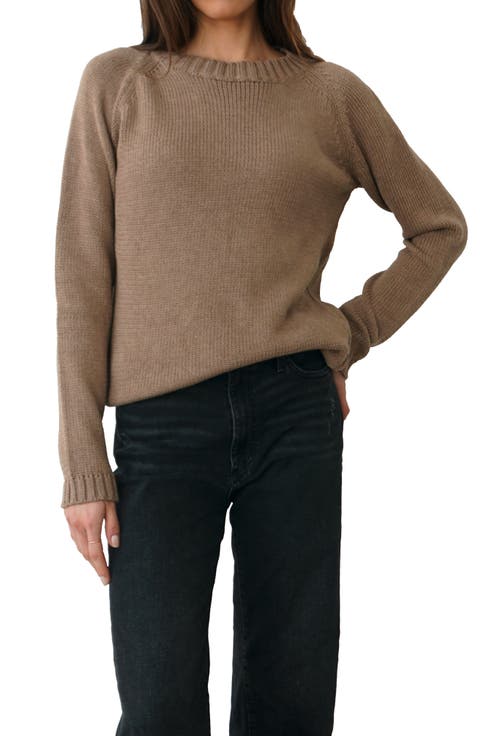 Sloane Cotton Crewneck Sweater