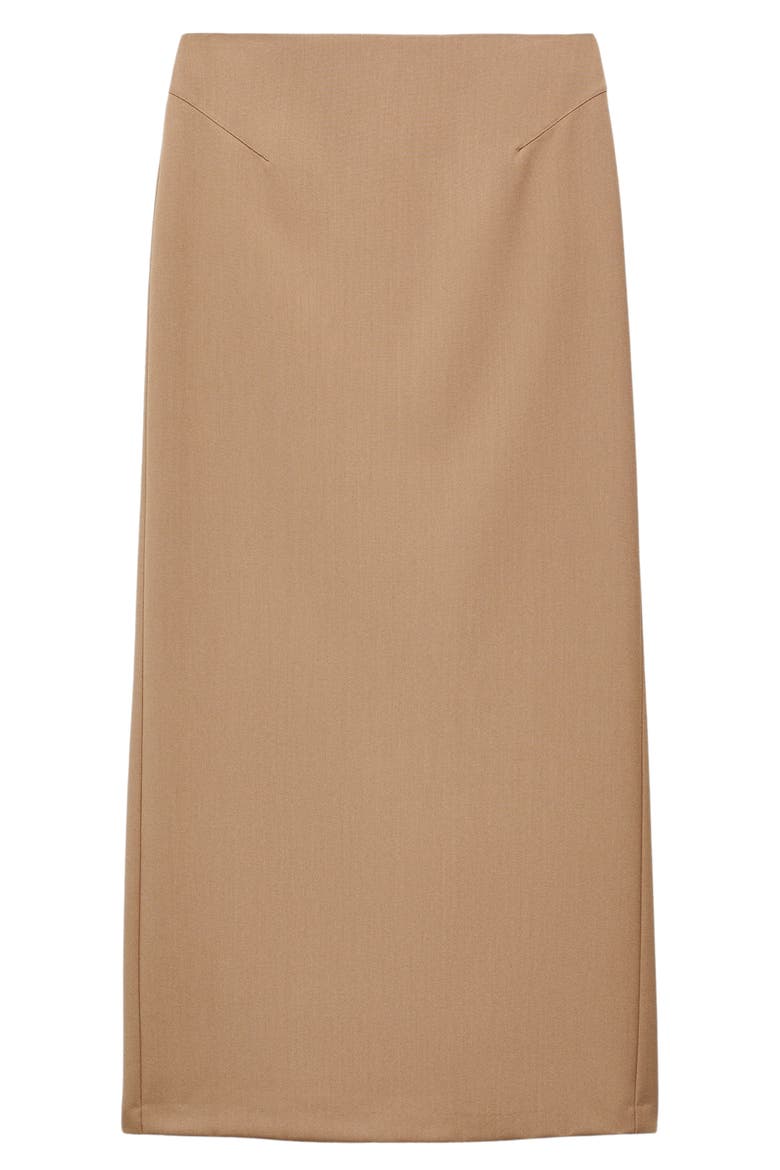 Maxi Pencil Skirt, Alternate, color, BEIGE