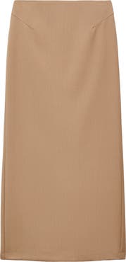 MANGO Maxi Pencil Skirt