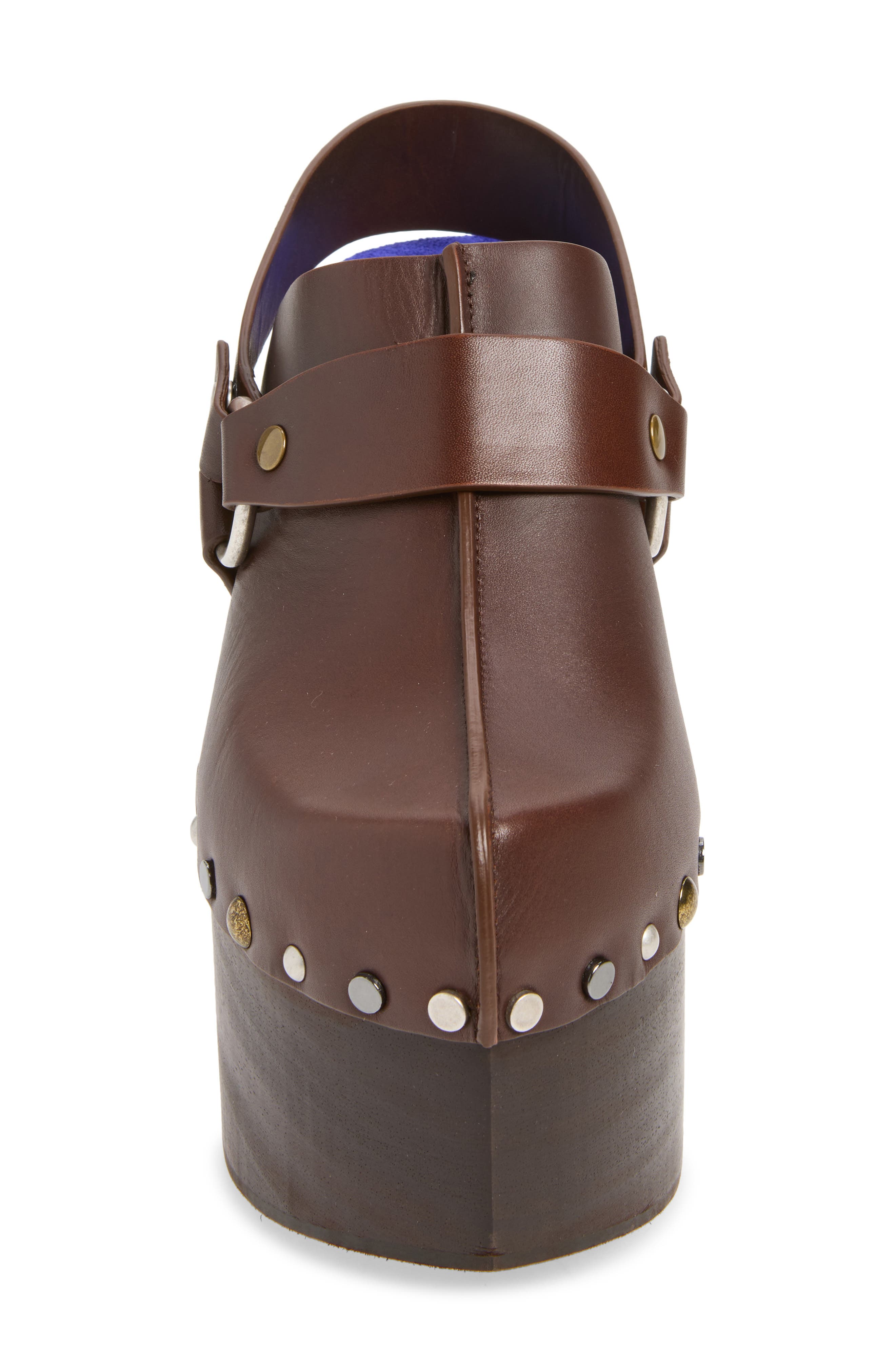 Talis Platform Clog, Alternate, color, SOMBER BROWN