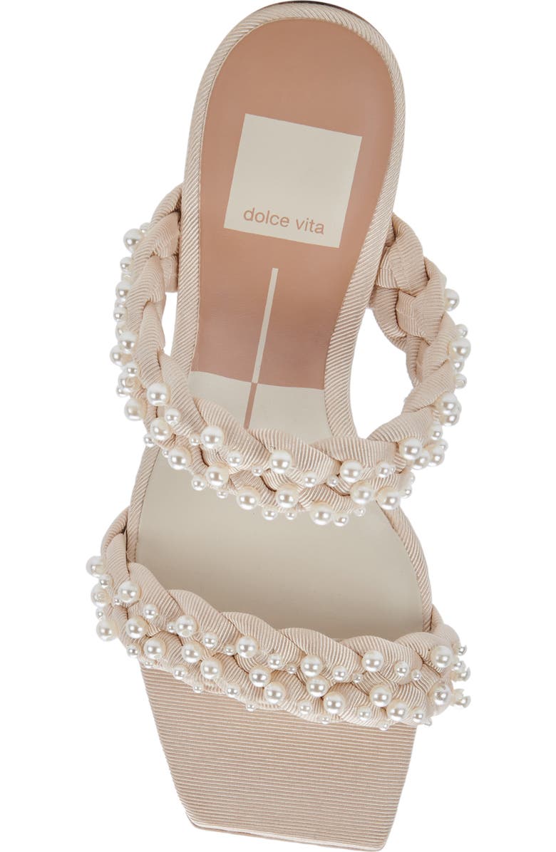 Dolce Vita Paily Imitation Pearl Sandals, Alternate, color,