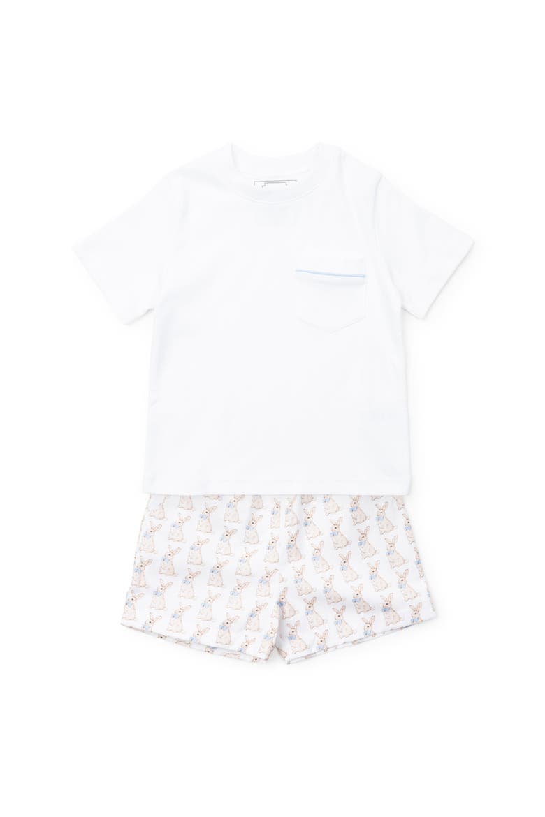 Hudson Boys' Short Set, Main, color, Easter Bunnies Blue