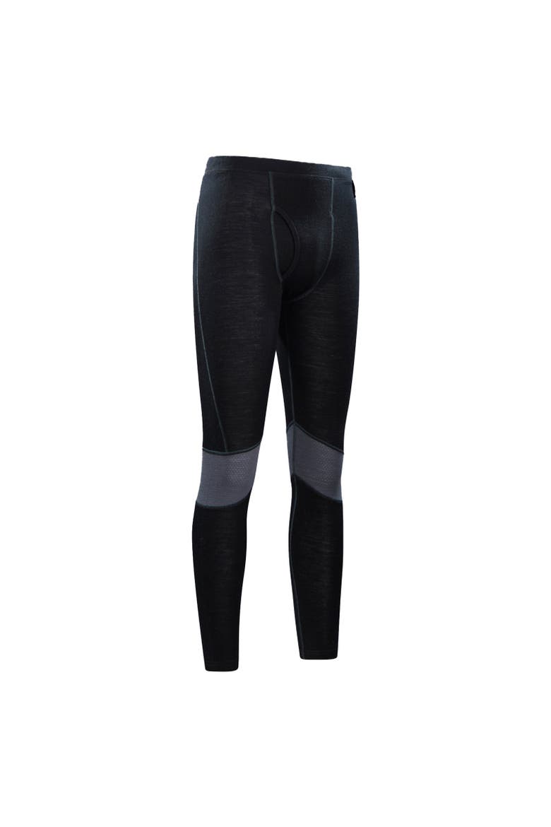 Ultra Merino Wool Thermal Bottoms, Alternate, color, Black