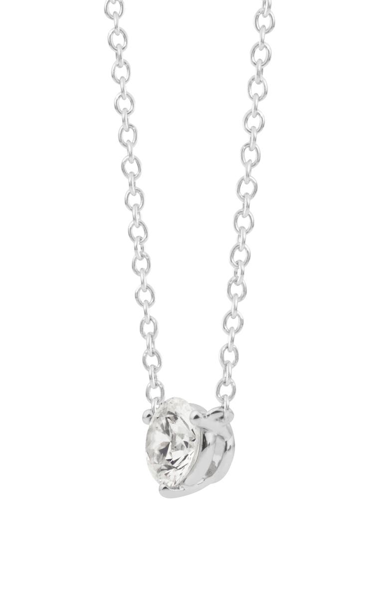 LIGHTBOX 0.50-Carat Lab Grown Diamond Pendant Necklace, Alternate, color, 