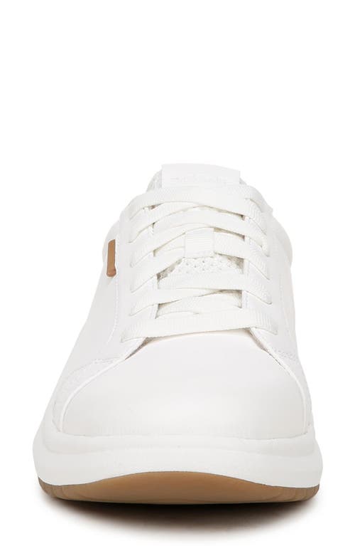 Dr. Scholl's Women's Feel Good Plantar Fasciitis Lace Up Sneakers In White