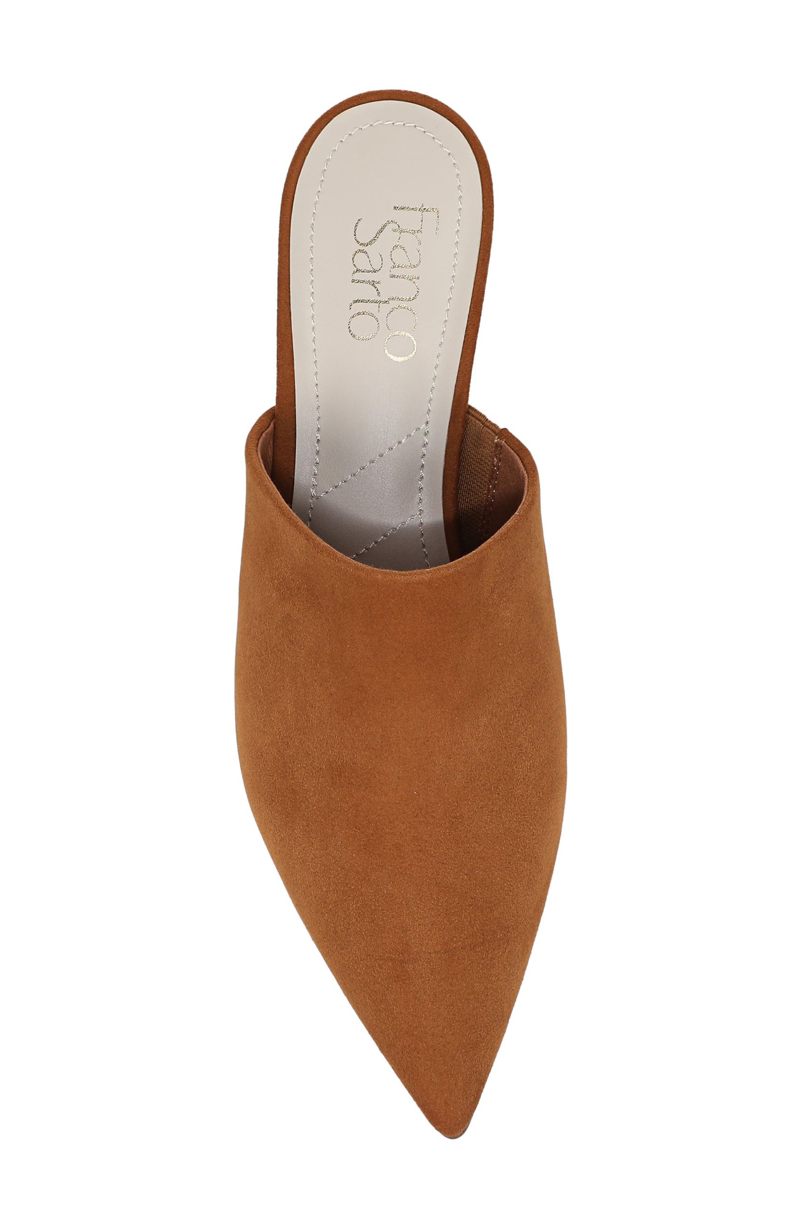 Remilia Pointed Toe Mule, Alternate, color, SADDLE BROWN