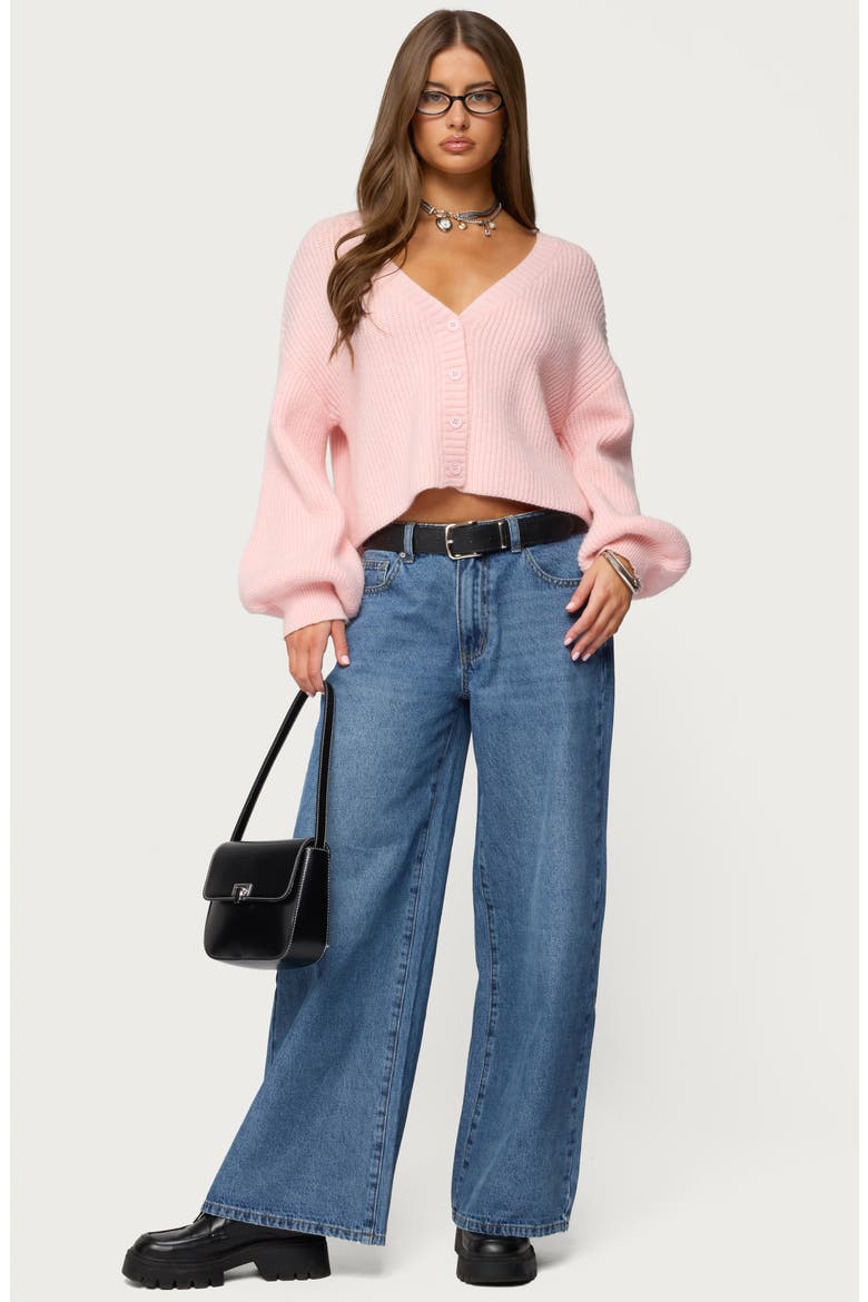 Skye Low Rise Baggy Wide Leg Jeans, Alternate, color, BLUE-WASHED