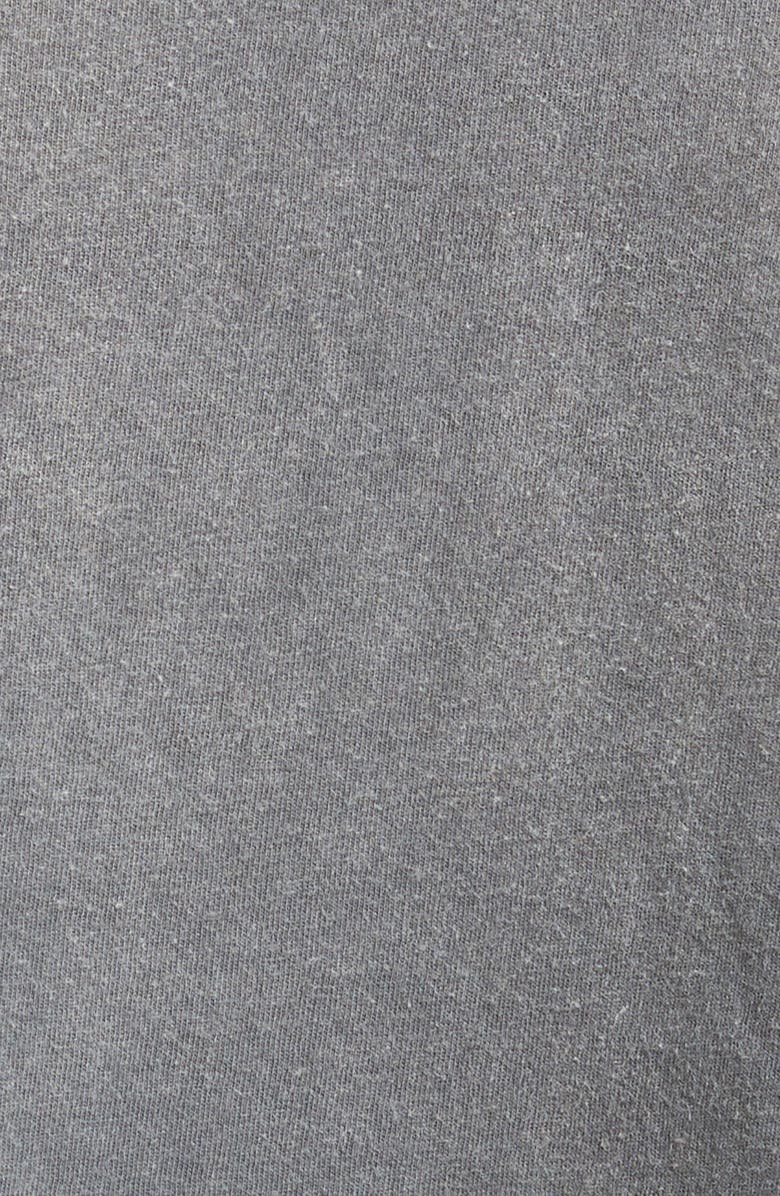 VISVIM Oversize Crash Logo Wool & Linen Graphic Tee, Alternate, color, 