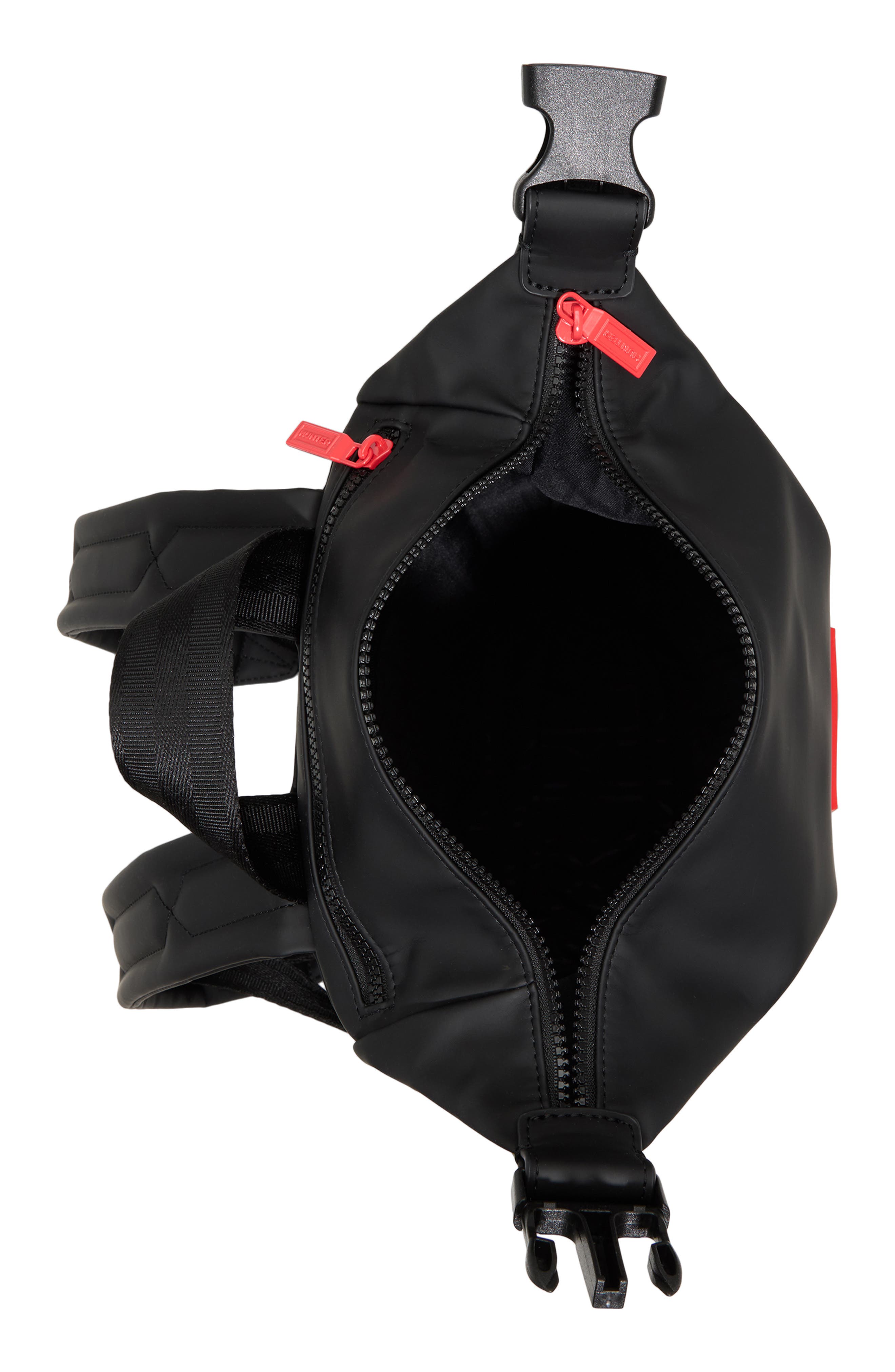 Mini Top Clip Faux Leather Backpack, Alternate, color, BLACK
