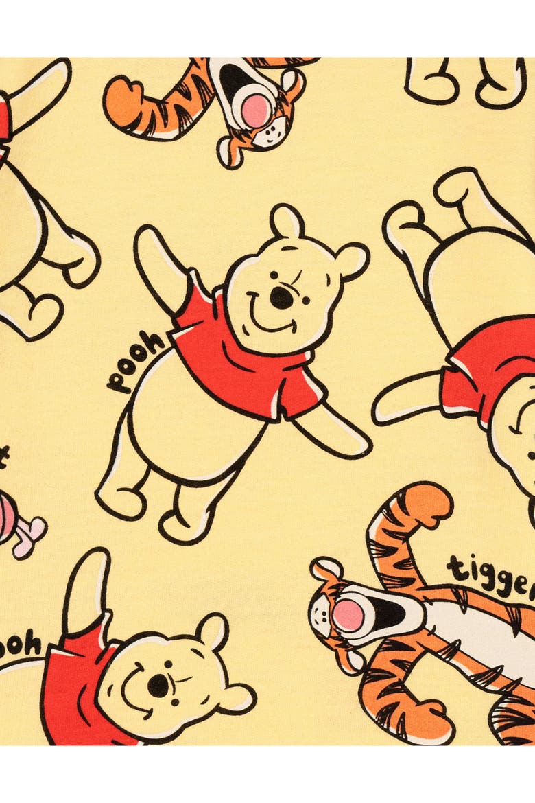 Winnie the Pooh French Terry 2-Piece T-Shirt and Shorts Set, Alternate, color, Pooh Tigger Yellow