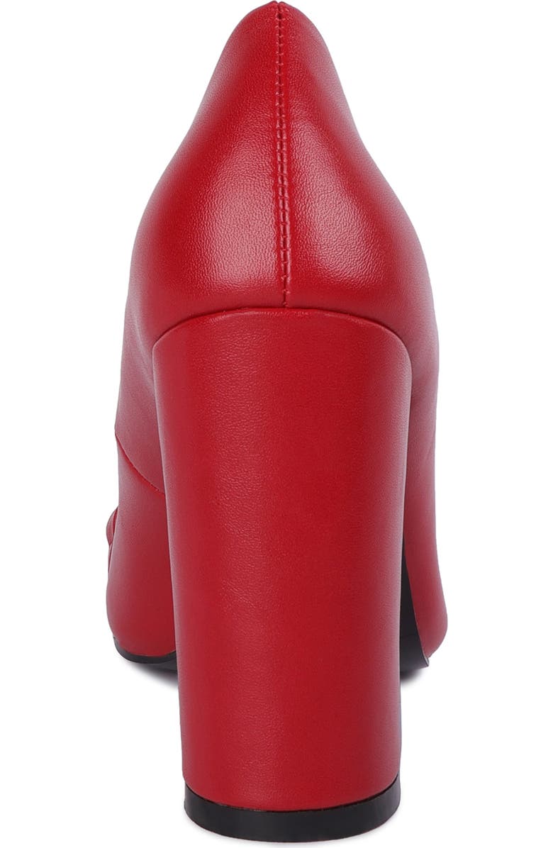 LONDON RAG Majesty Block Heel Pump, Alternate, color, Red