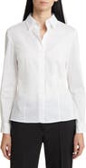 BOSS Bashinah Cotton Blend Blouse