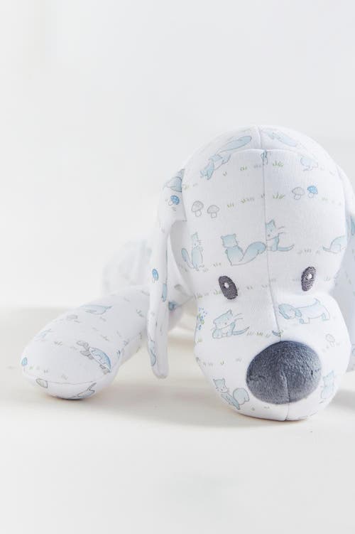 Babycottons In The Woods Dog Baby Rattle T In Multi