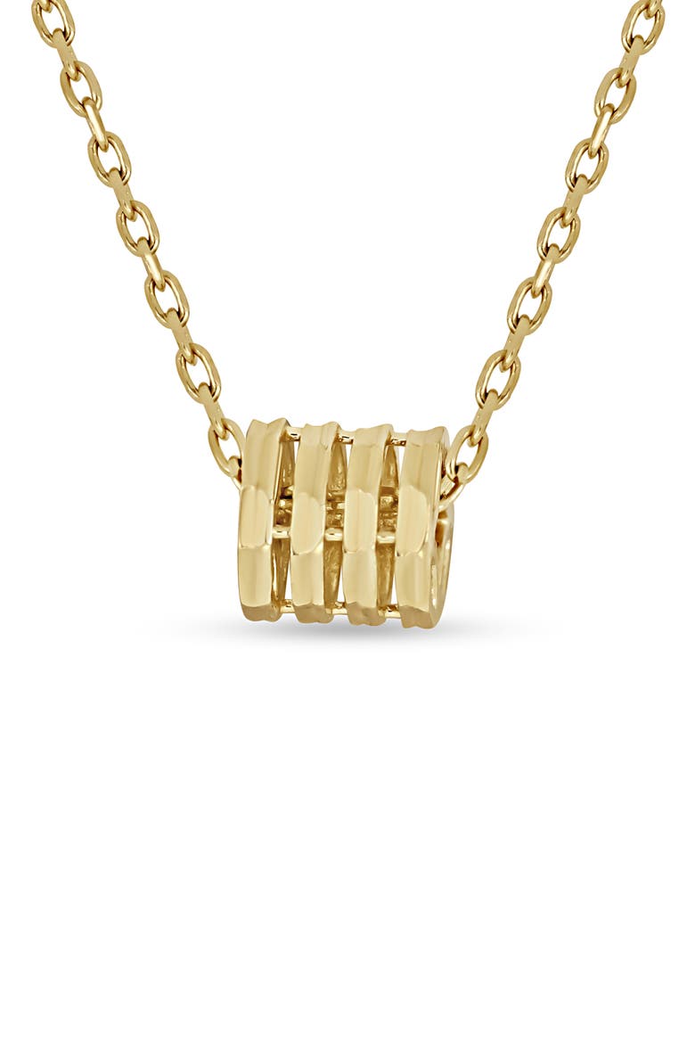 14K Gold Pendant Necklace, Alternate, color, 14KY