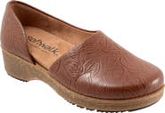 SoftWalk® Addie Half d'Orsay Platform Clog