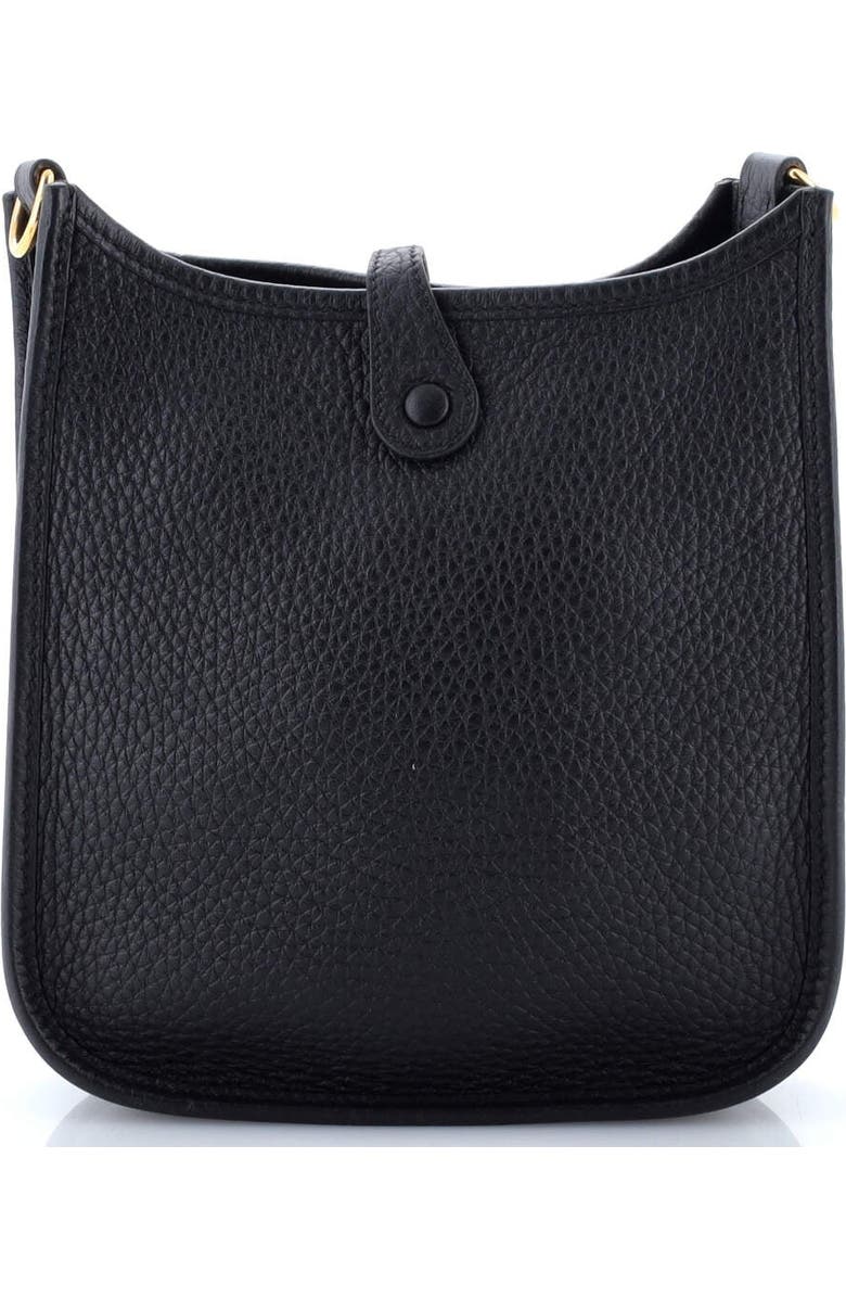 Pre-Owned Hermes Evelyne Bag Gen III Clemence TPM, Alternate, color, Noir