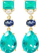 YS GEMS Quartz Drop Earrings