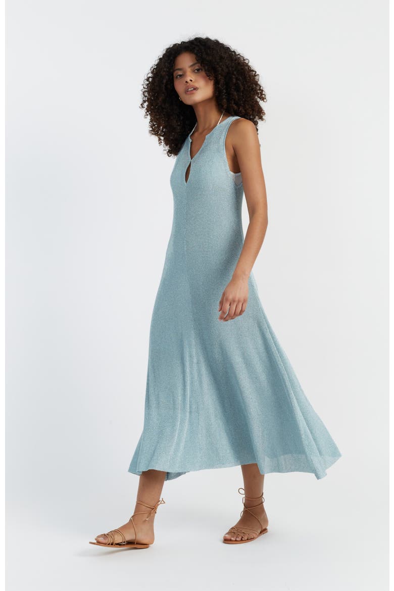 Laura Whitmore Siren Dress, Alternate, color, TITANIUM