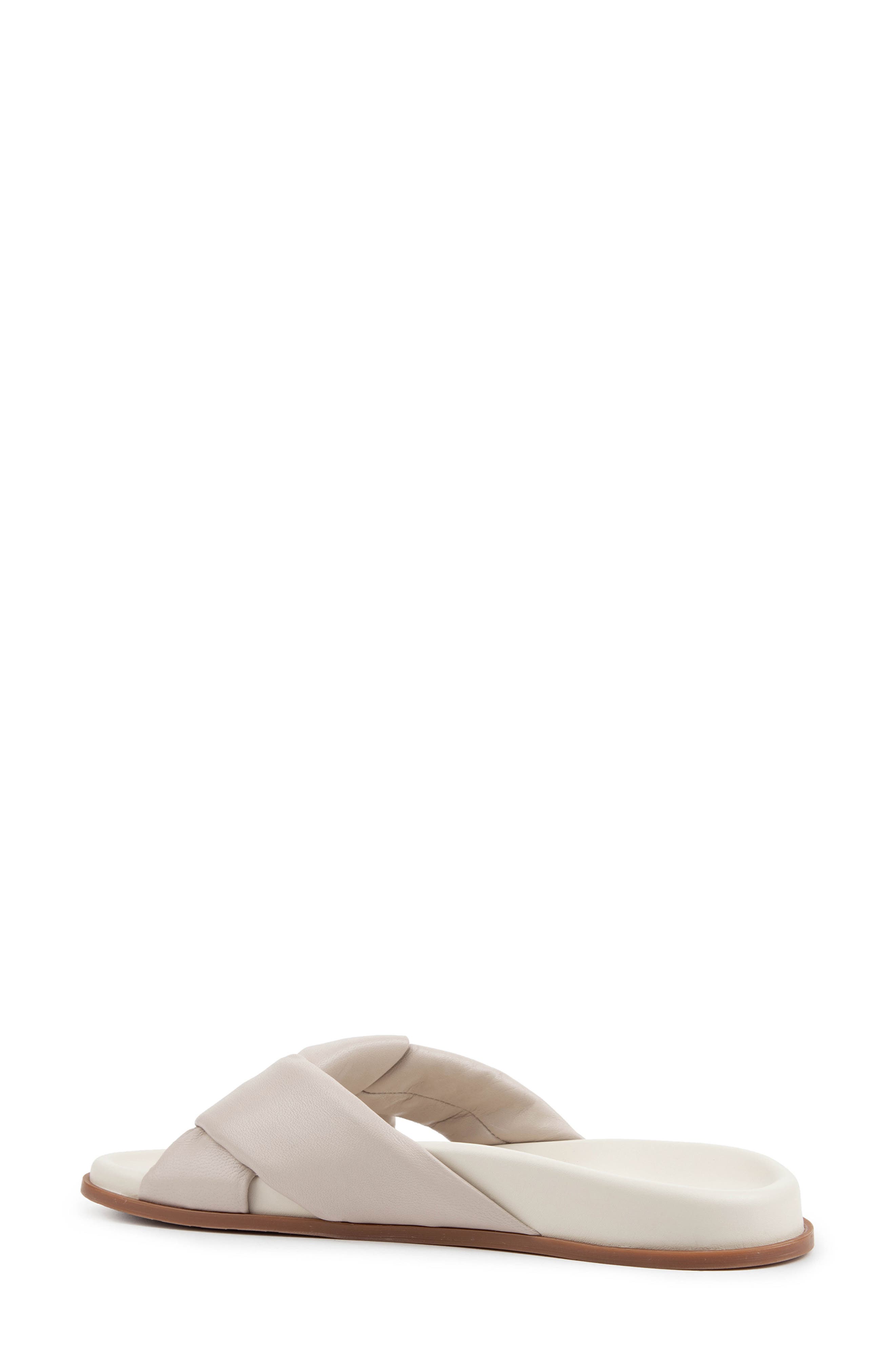 Morgana Waterproof Slide Sandal, Alternate, color, BIANCO