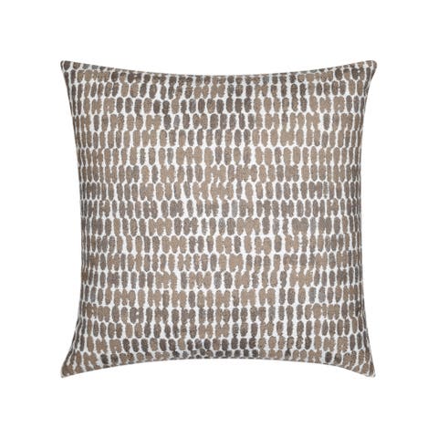 Thumbprint Indoor & Outdoor Woven Accent Pillow