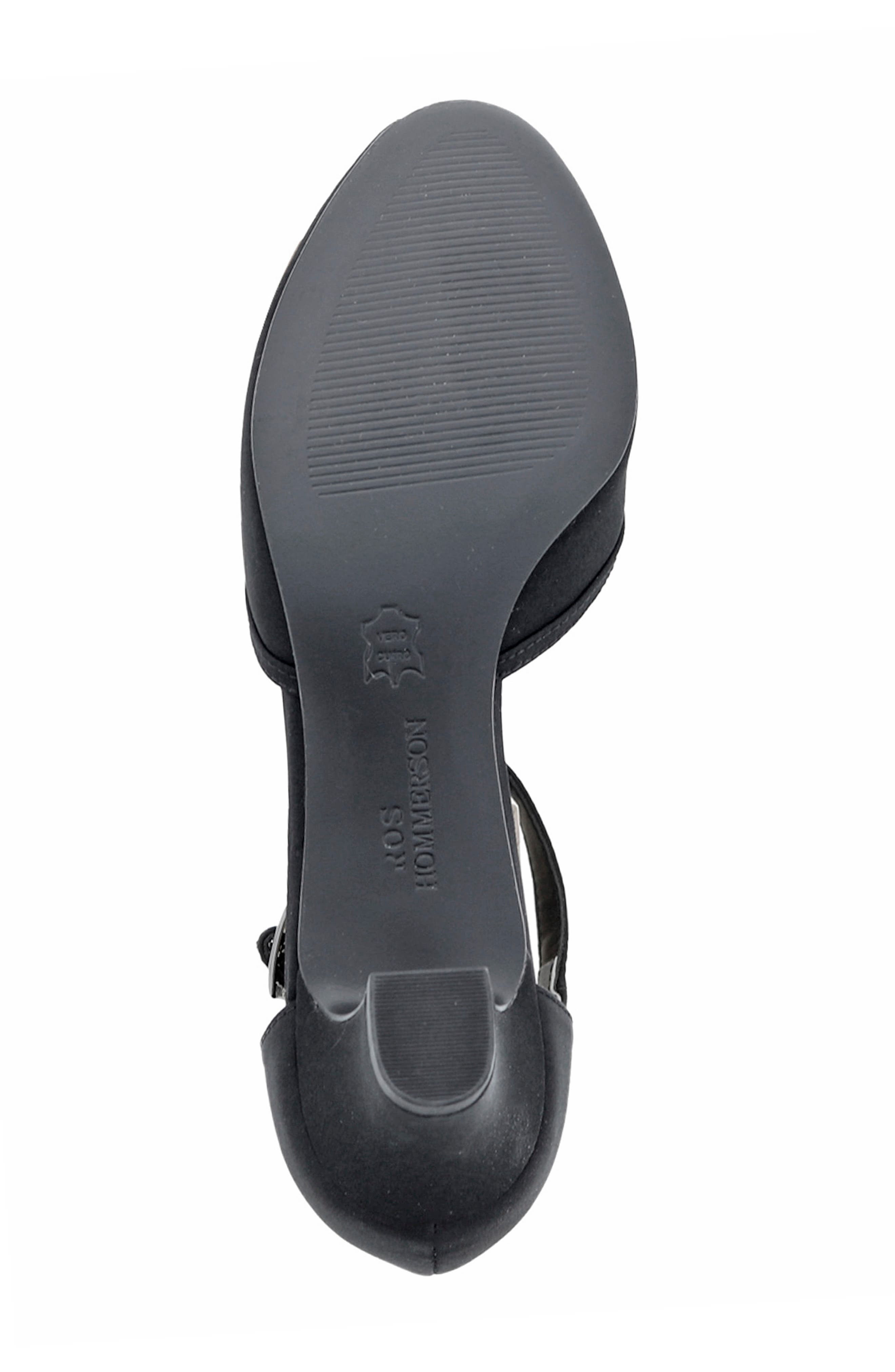 Ros Hommerson Heidi Kitten Heel Pump, Alternate, color, Black Microfabric