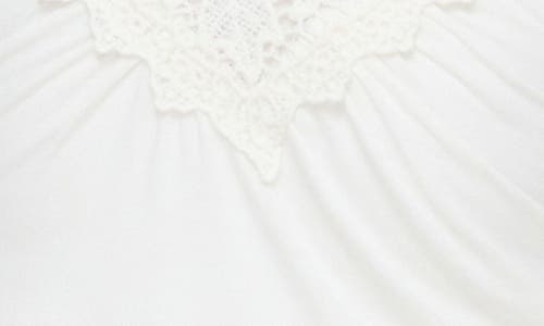Princess Polly Amabella Lace Trim Asymmetric Top