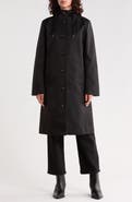 Bernardo Bonded Hooded Raincoat