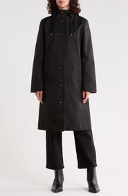 Bernardo Bonded Hooded Raincoat
