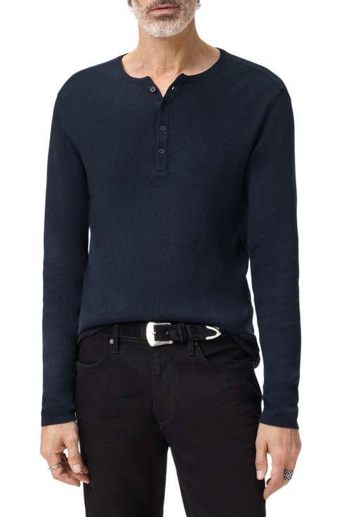 Javis Organic Cotton & Cashmere Rib Henley