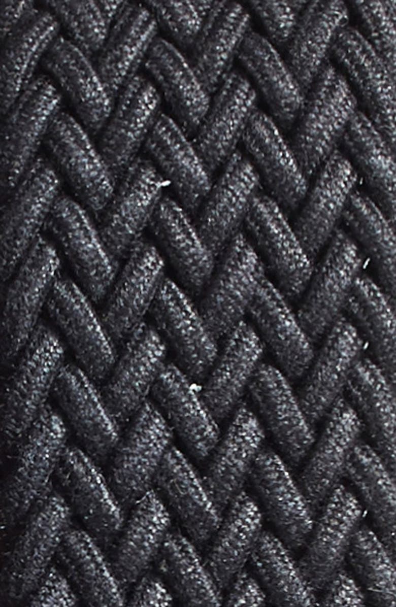 Torino Braided Stretch Cotton Belt, Alternate, color, Black
