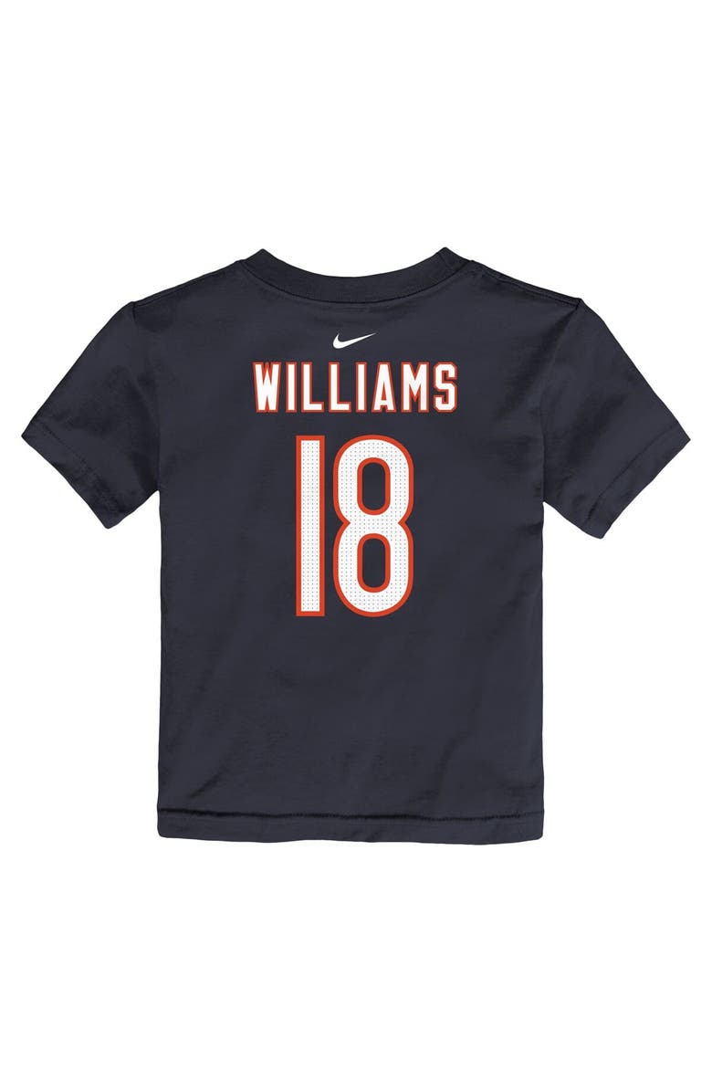 Nike Toddler Nike Caleb Williams Navy Chicago Bears Player Name & Number T-Shirt, Alternate, color, Navy