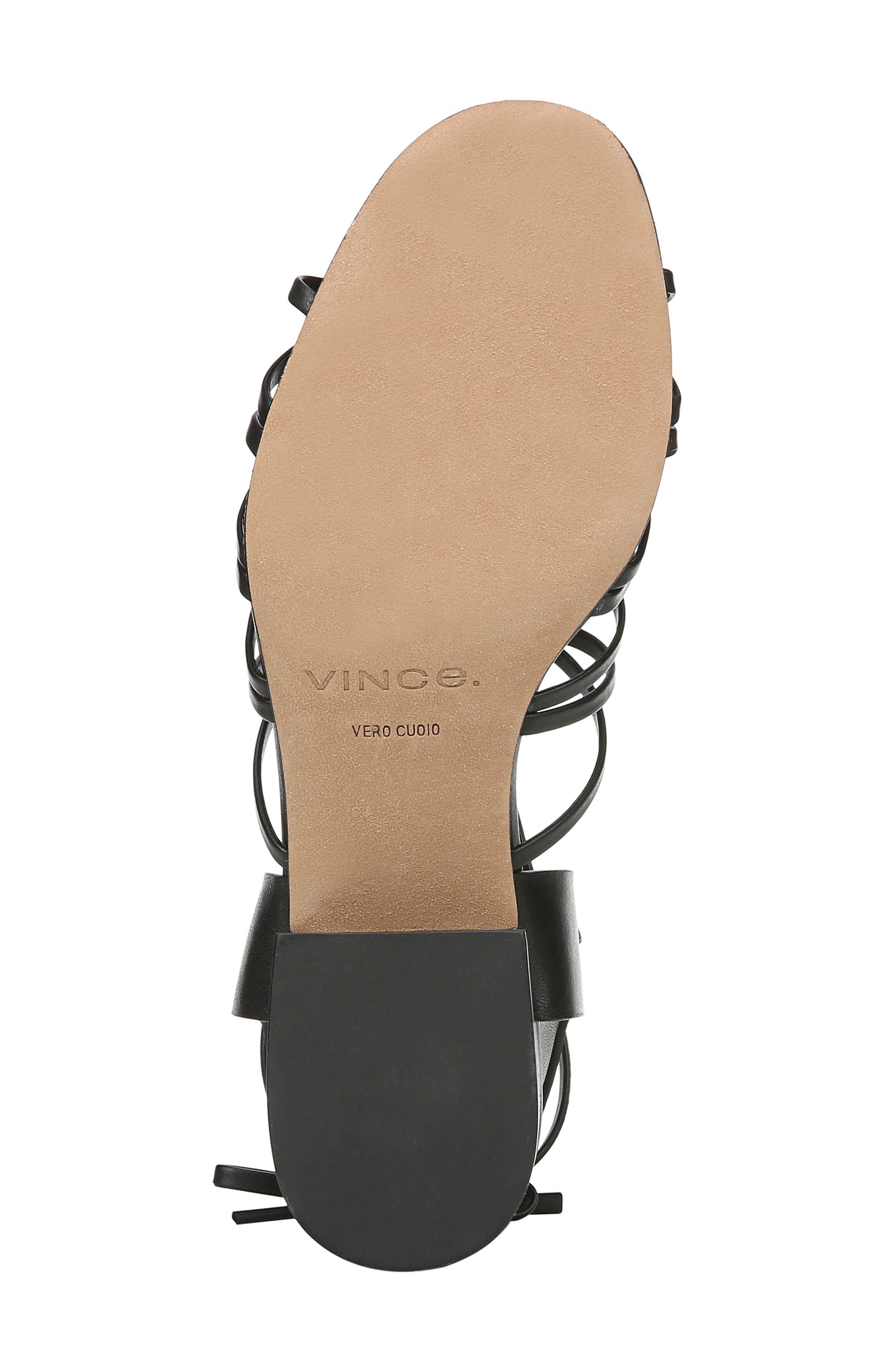 Beautmont Lace-Up Sandal, Alternate, color, BLACK