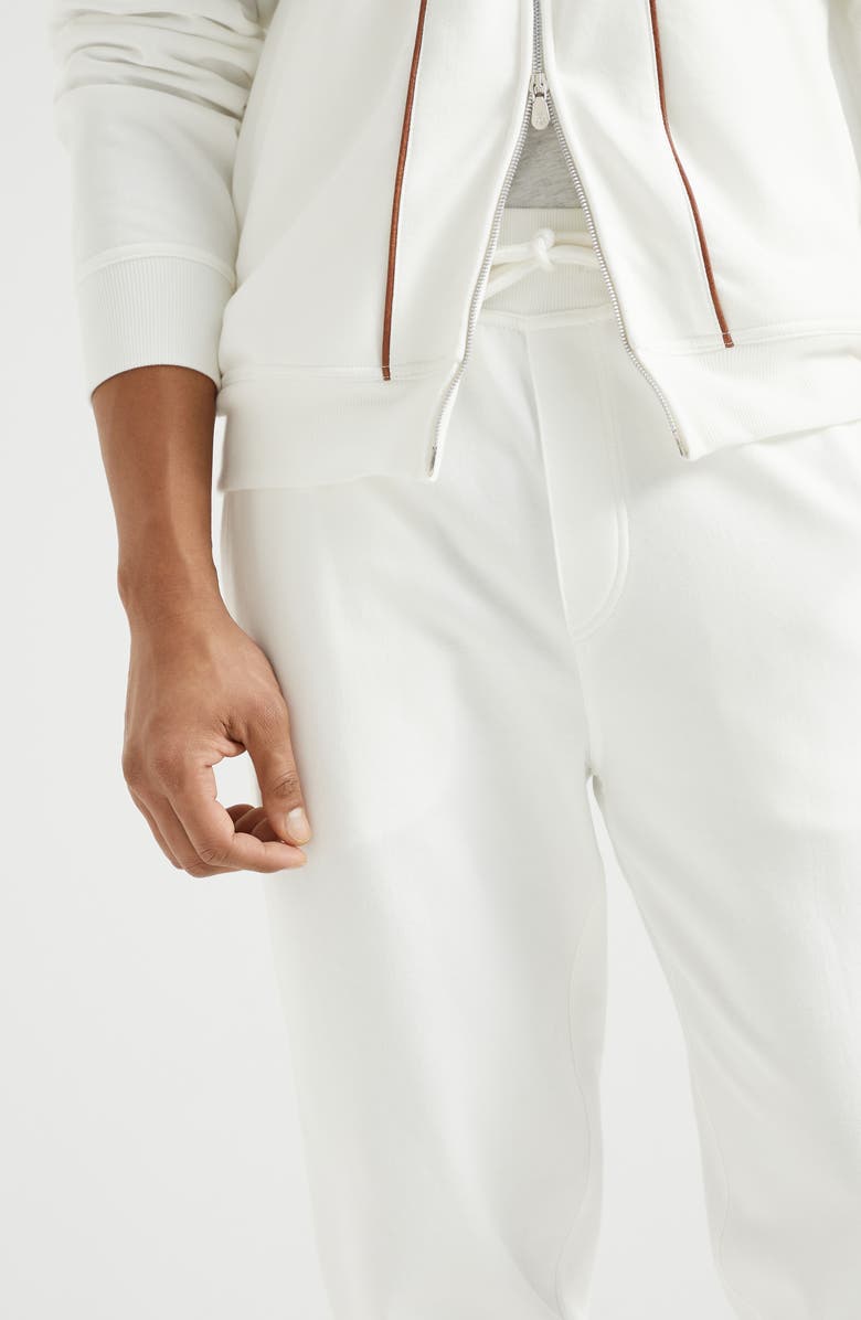 Brunello Cucinelli French terry trousers, Alternate, color, 