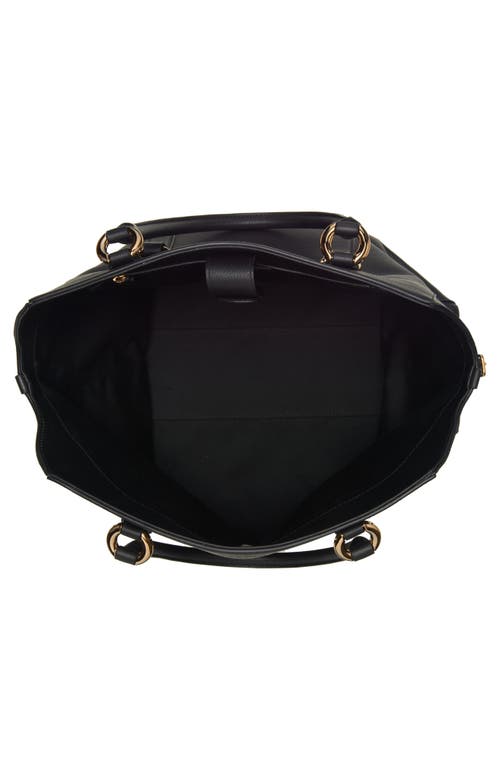 Alexander Mcqueen Mcqueen Farringdon Leather North/south Tote In Multi