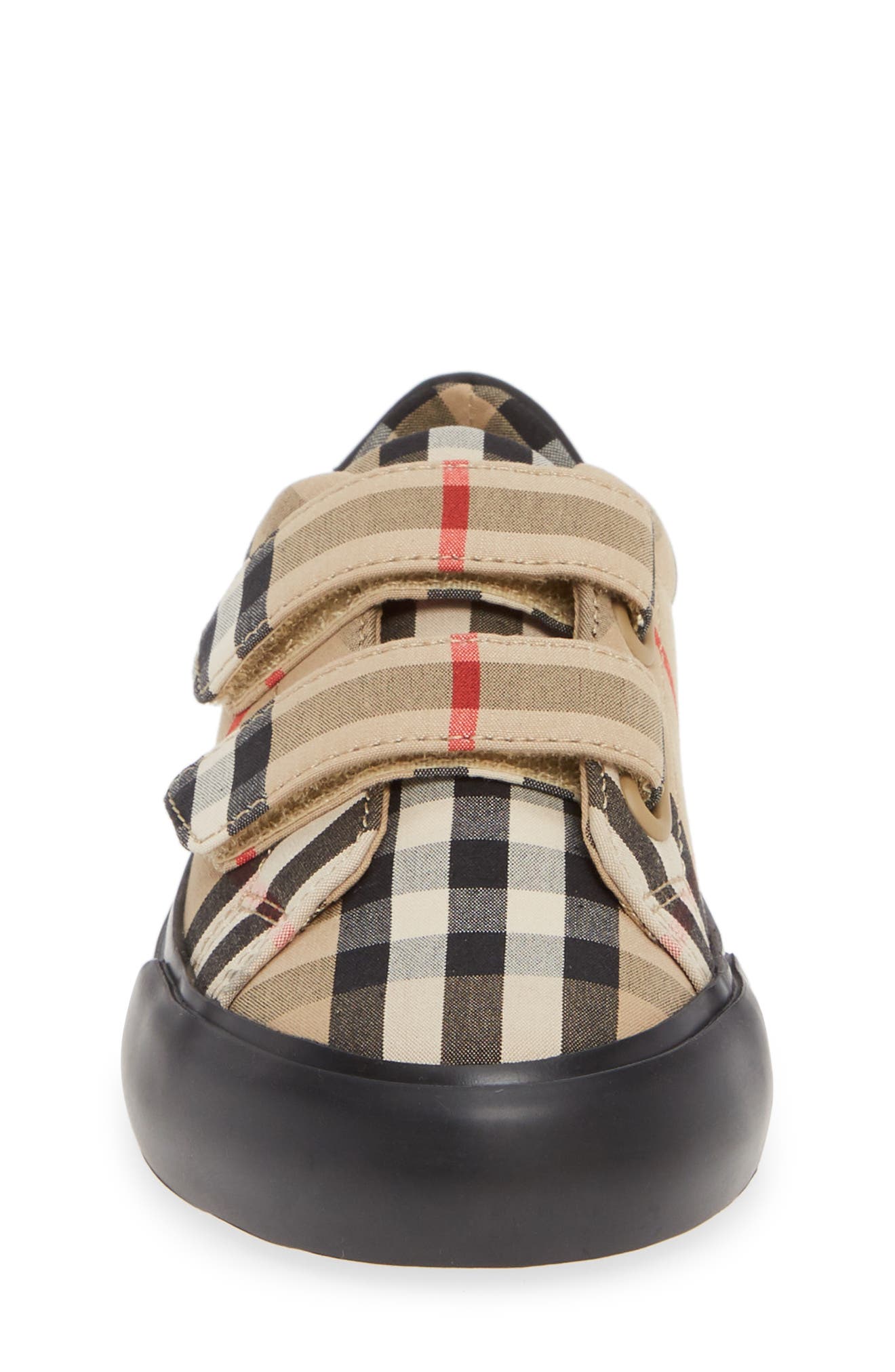 Mini Markham Check Sneaker, Alternate, color, BLACK