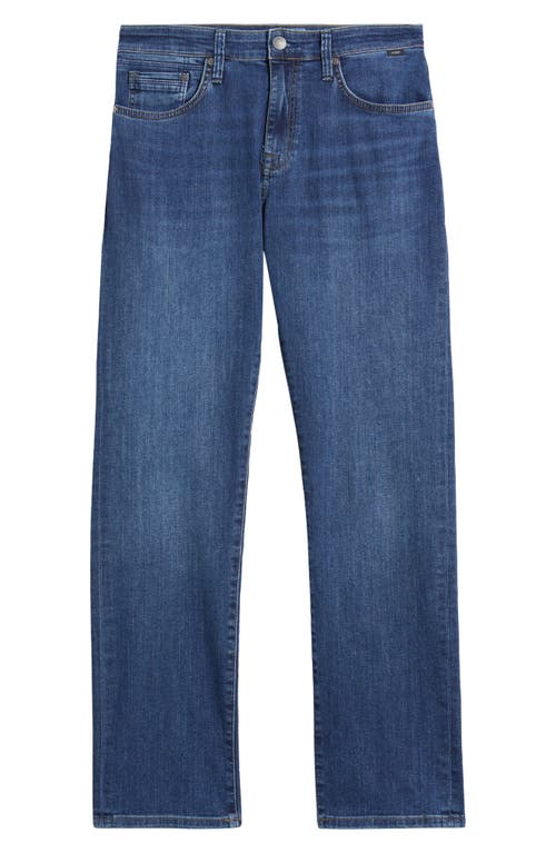Mavi Jeans Zach Straight Leg Jeans In Deep Brushed Williamsburg