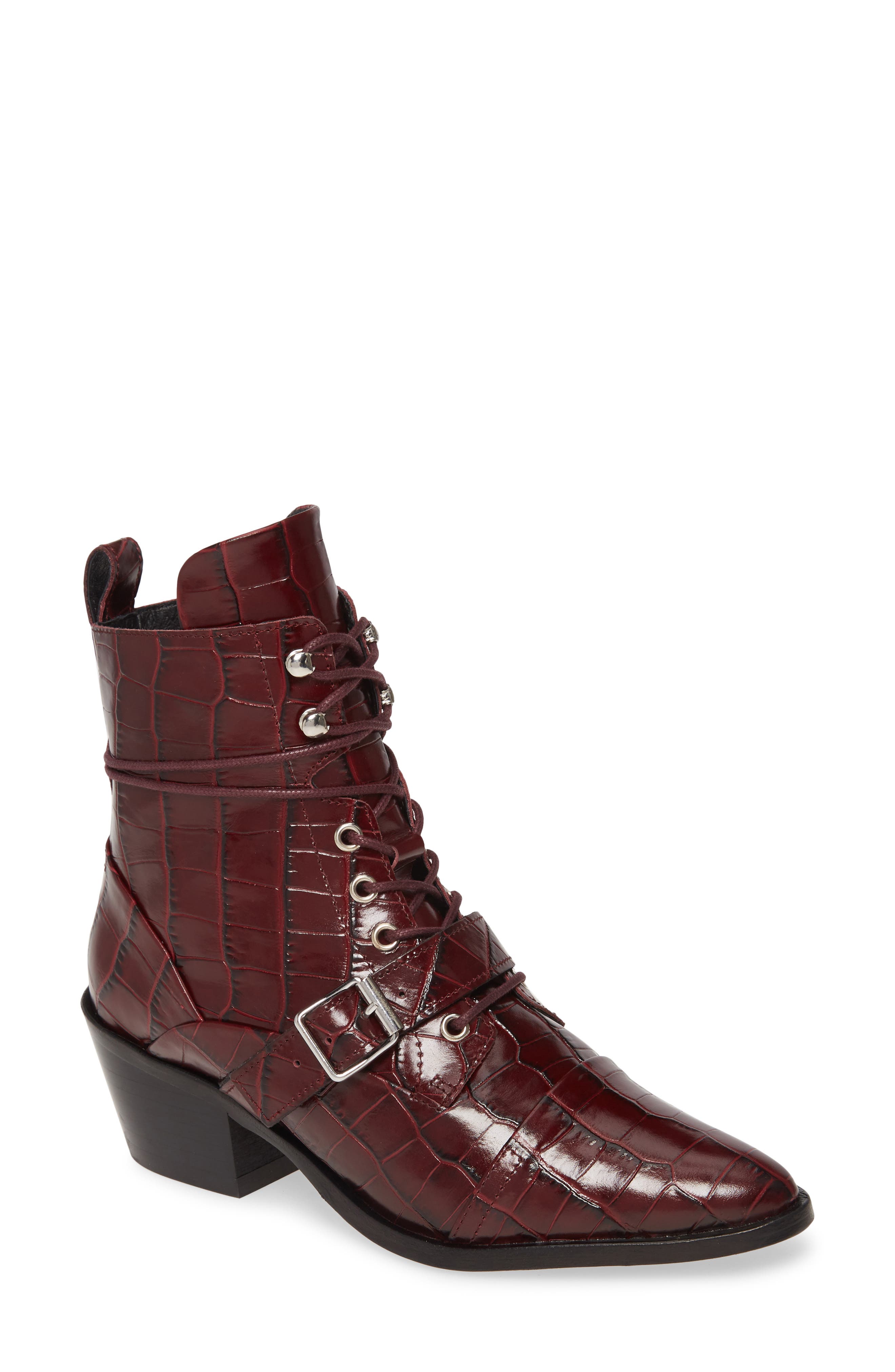 Katy Boot, Main, color, BERRY CROC LEATHER