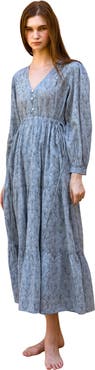 CQC LA Hand-Printed Ashbury Dress