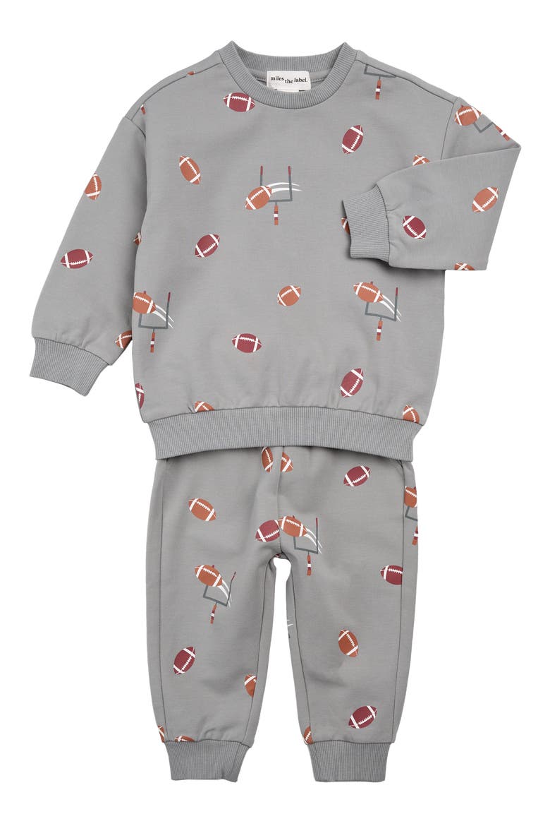 Sweatshirt & Joggers Set, Main, color, DARK GREY