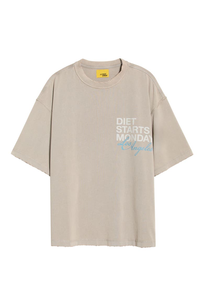 Los Angeles Graphic T-Shirt, Main, color, WASHED GREY/ BLUE