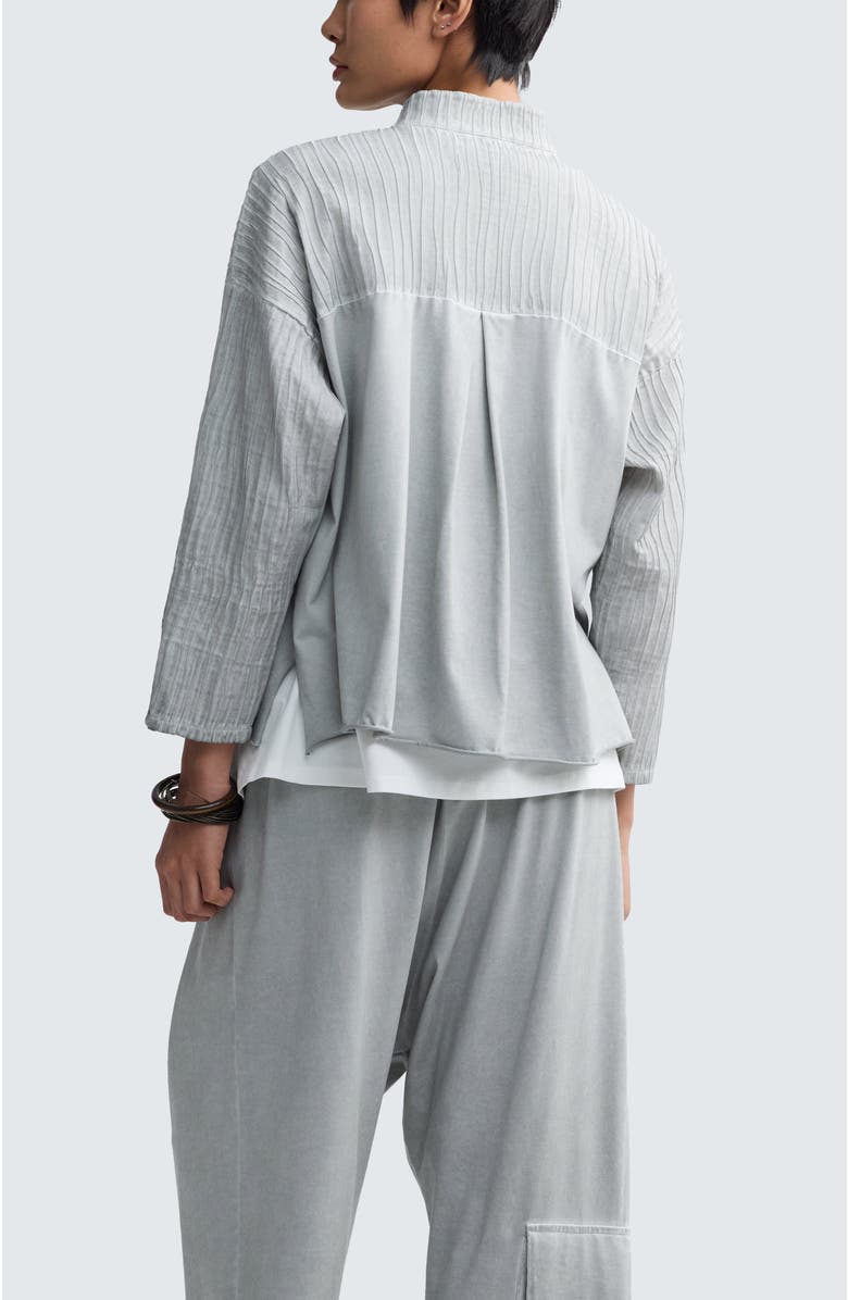 LUUKAA Zaya Hybrid Boxy Jacket, Alternate, color, Ash Grey